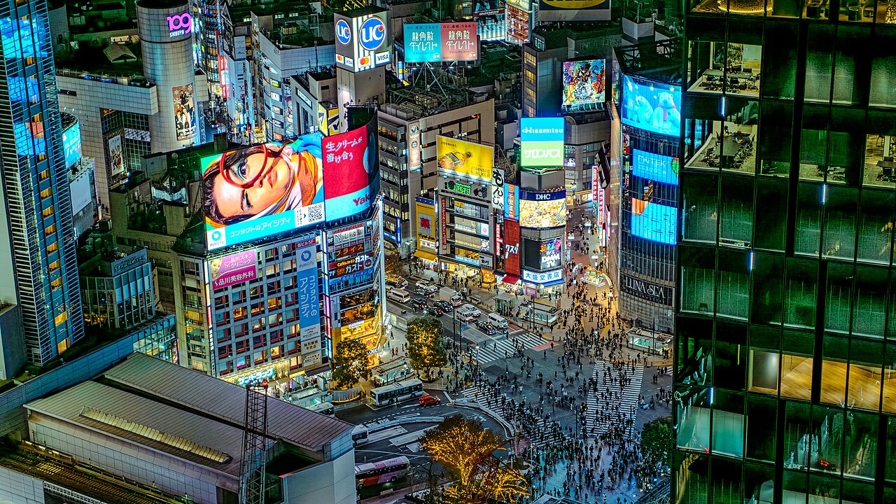 Shibuya Crossing, Shibuya